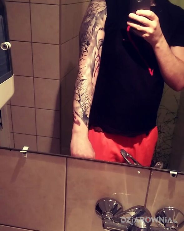 Tatuaż rekaw  - rękawy