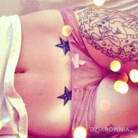 Dwie gwiazdki i syrenka