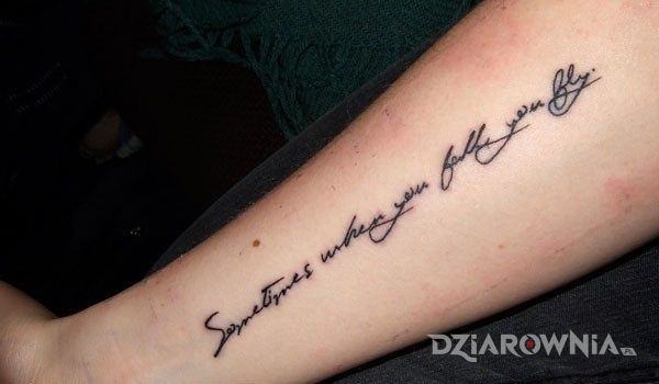 Tatuaż kozacka czcionka - napisy