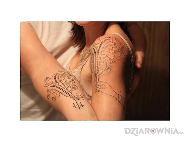 Tatuaż  dla pary - miłosne