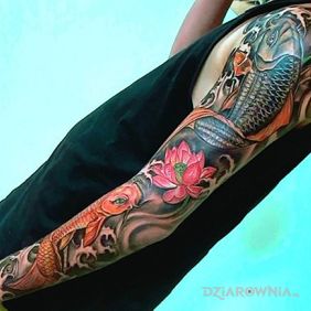 Rekaw w motywy z japonii 