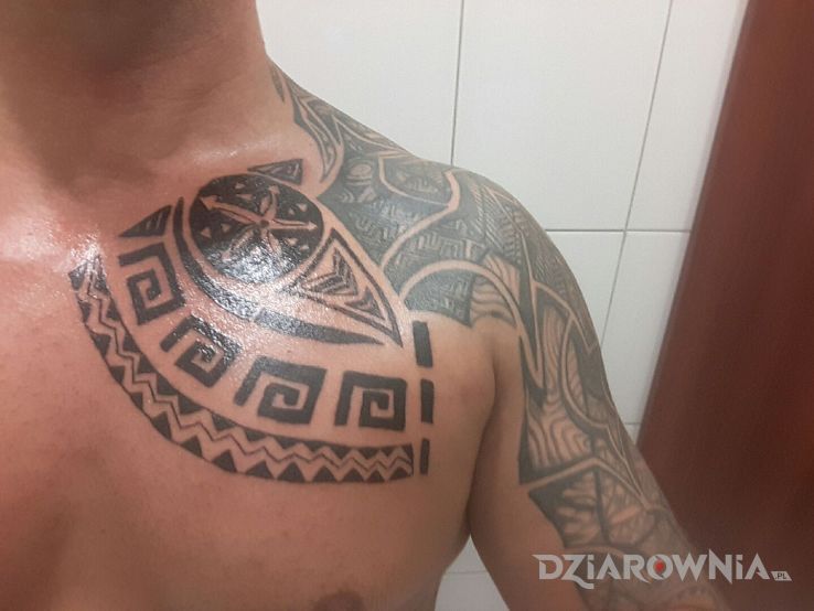 Tatuaż wykonane przez acid ink tattoo - pozostałe