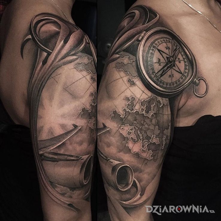 Tatuaż dla podróżników - 3D