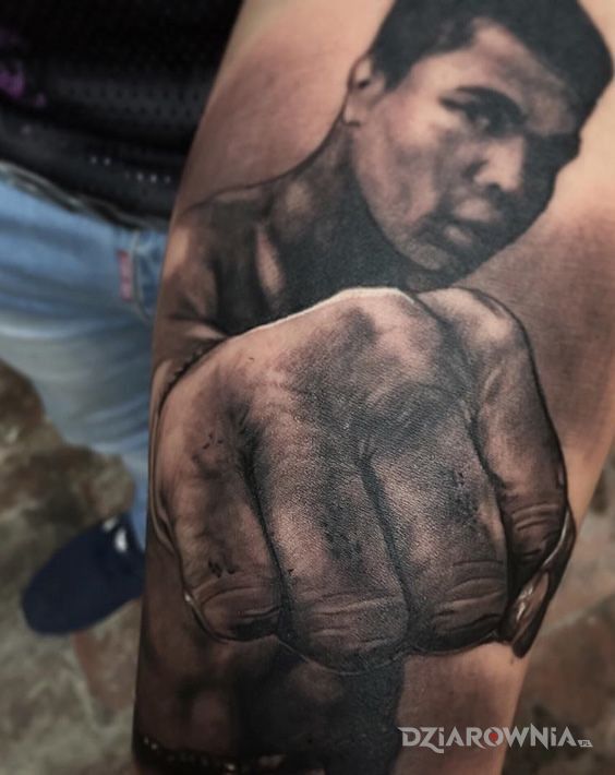 Tatuaż muhammad ali - postacie