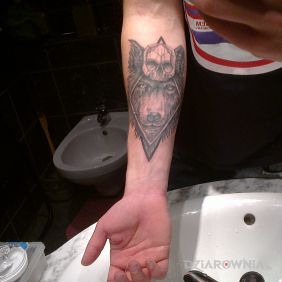 Dziki wilk, symbol śmierci 