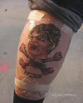 Tatuaż kobieca twarz - postacie
