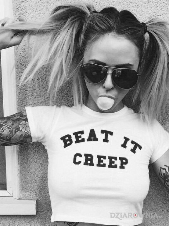 Tatuaż niegrzeczna laska - seksowne