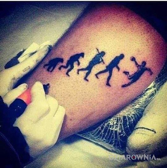 Tatuaż coś dla fanów ręcznej 3 - postacie