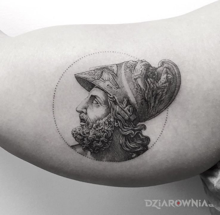 Tatuaż menelaos - postacie
