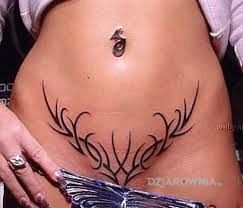 Tatuaż kosa - seksowne