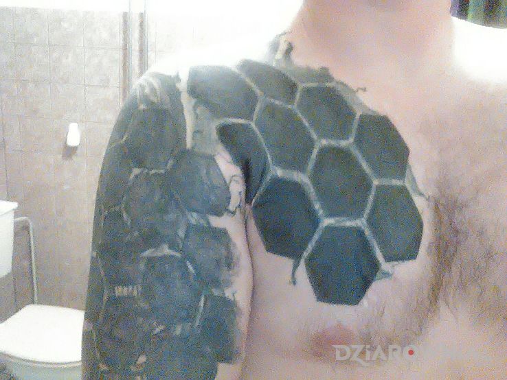 Tatuaż geometria - przedmioty