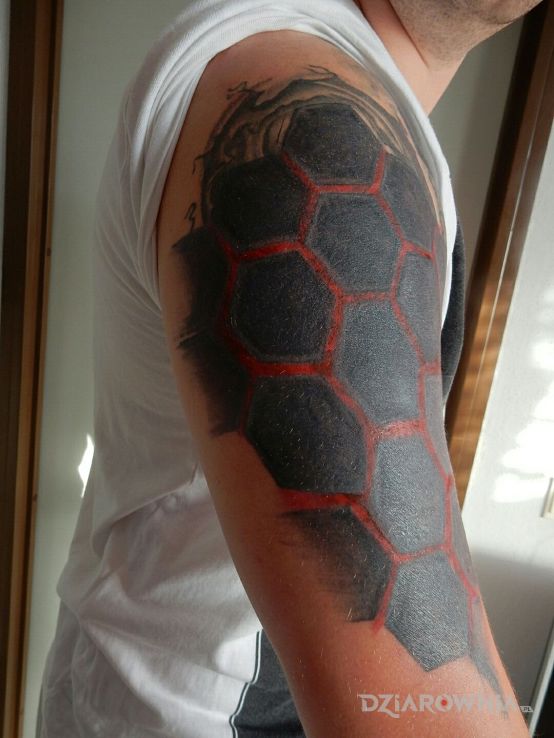 Tatuaż geometria ciag salszy  - pozostałe