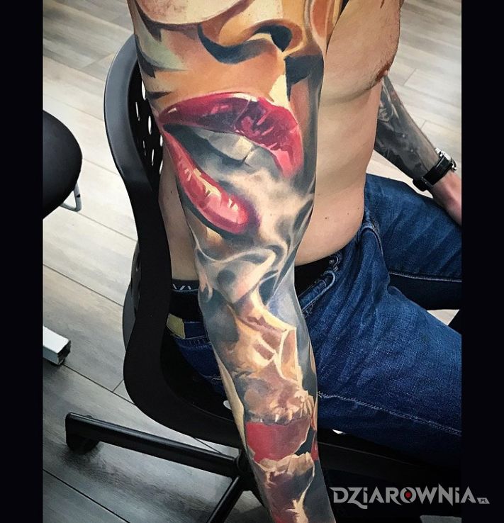 Tatuaż mistrzowska robota - realistyczne