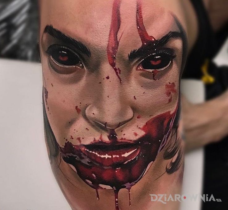 Tatuaż demon - postacie