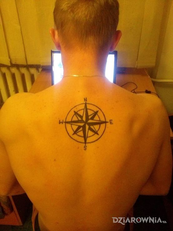 Tatuaż róża wiatrów - pozostałe