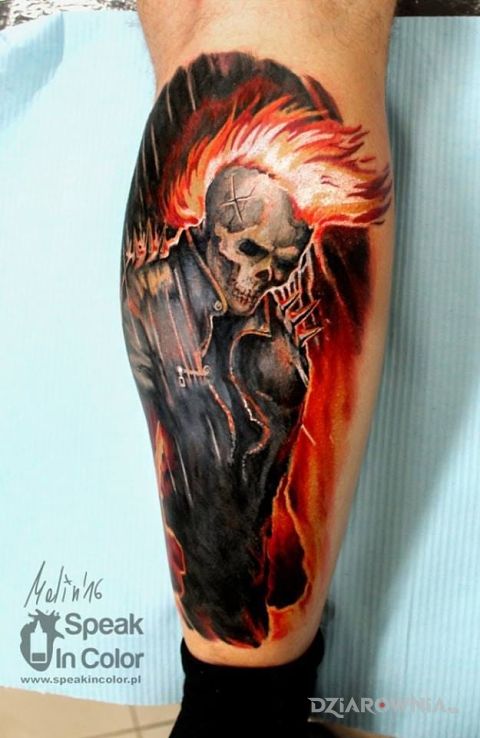 Tatuaż fire - postacie