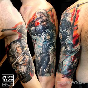 Wiedźmin w wykonaniu Malina