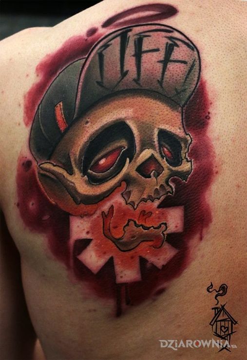 Tatuaż czacha - czaszki