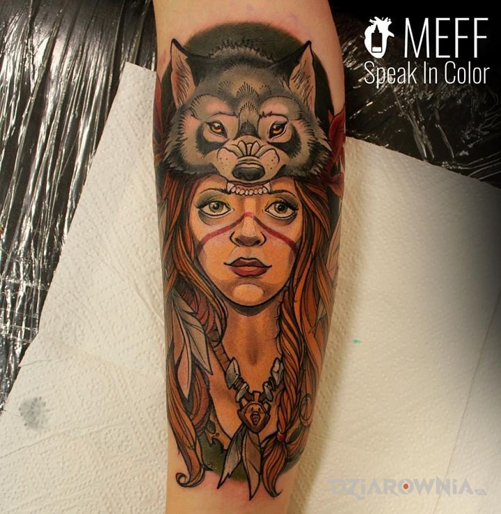 Tatuaż meff - zwierzęta