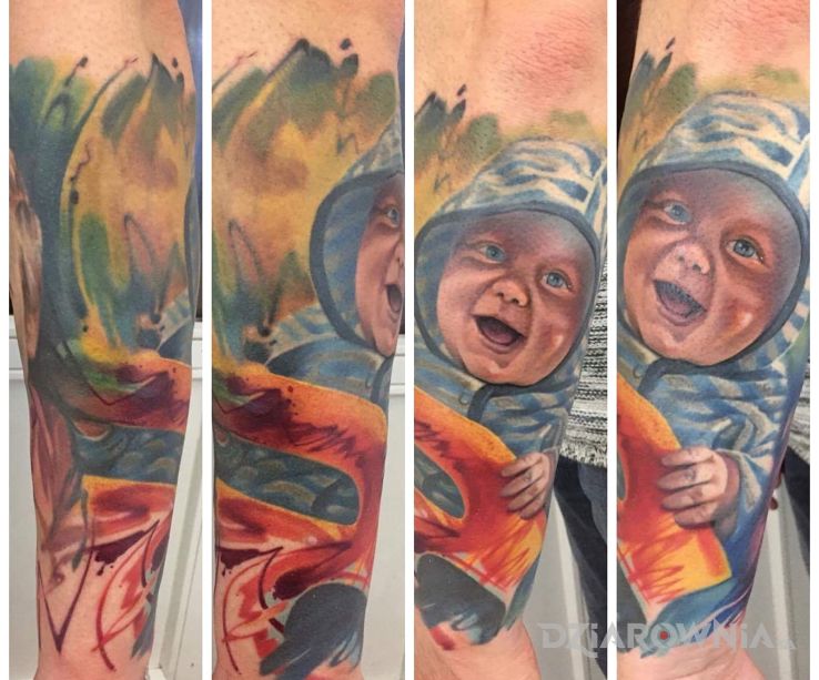 Tatuaż dzieciaki 22 - postacie