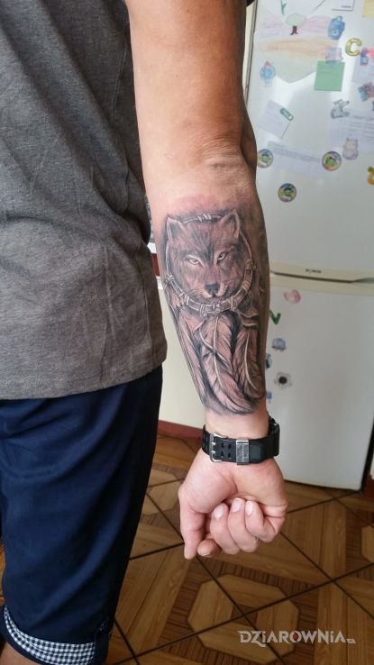 Tatuaż rękaw cd - indiańskie