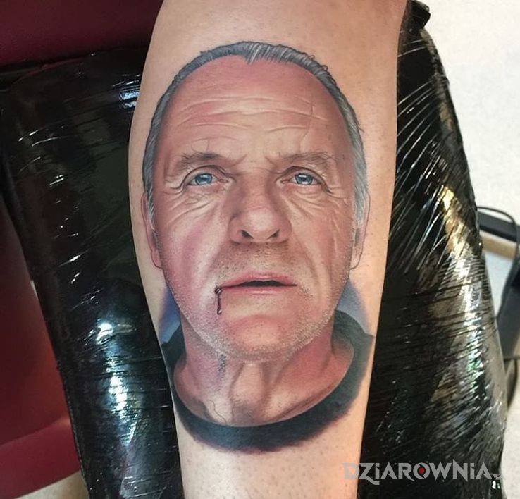 Tatuaż hannibal - realistyczne