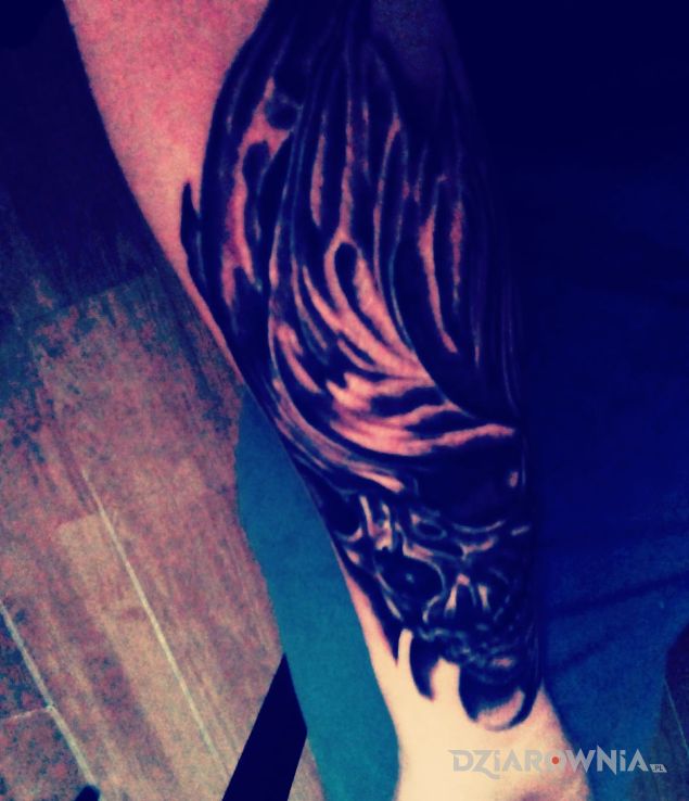 Tatuaż idealna  - czaszki