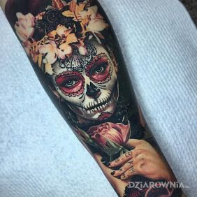 Makijaż na dzień śmierci