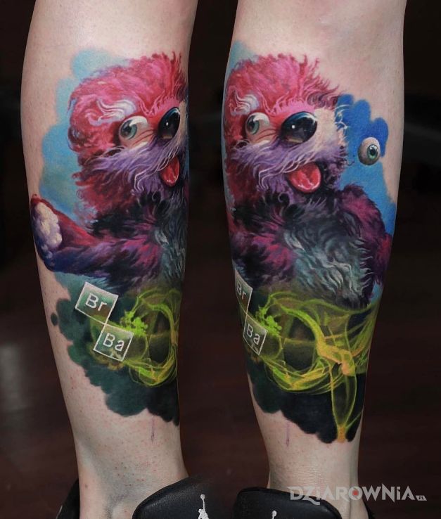 Tatuaż breaking bad - 3D