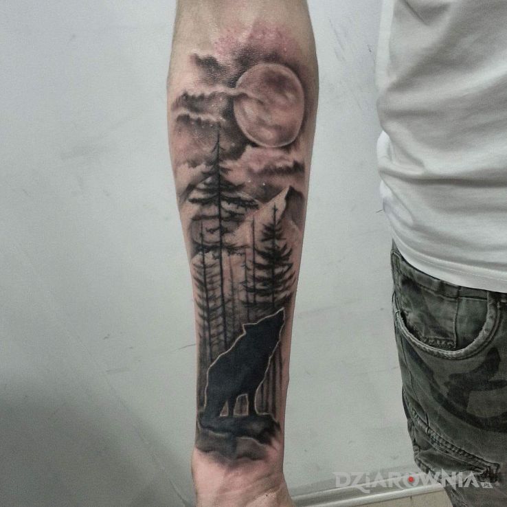 Tatuaż poprawka - zwierzęta