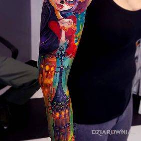 Rękaw pełen kolorów 