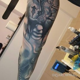 Dalsza część rękawa 