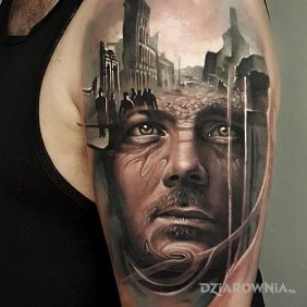 Zbombardowane miasto