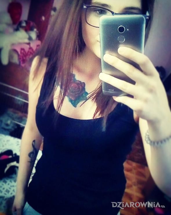 Tatuaż róże - kwiaty