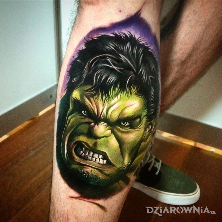 Tatuaż hulk - postacie