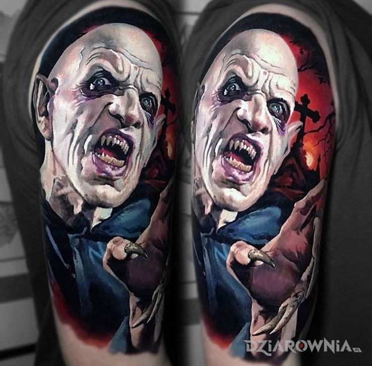 Tatuaż nosferatu - postacie