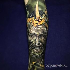 Realistyczny portret buszmena