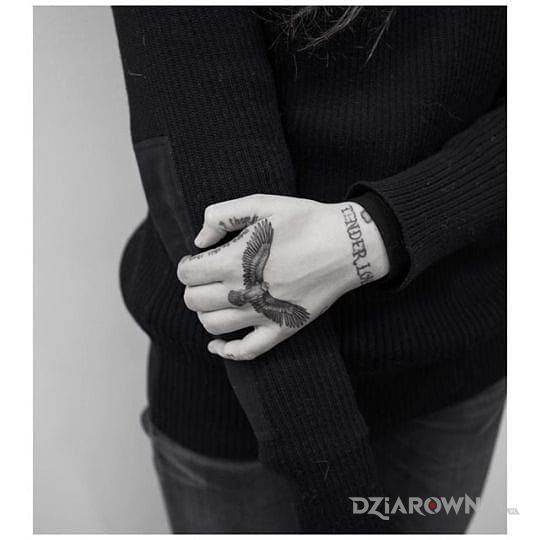 Tatuaż orzeł eagle - zwierzęta