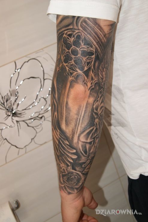 Tatuaż rękaw - rękawy