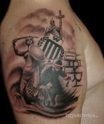 Tatuaż warszawa - patriotyczne