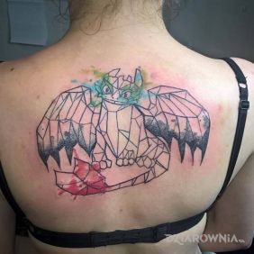 Geometryczna wizja Nocnej Furii