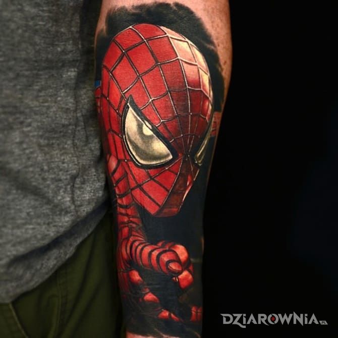 Tatuaż spider-man - postacie