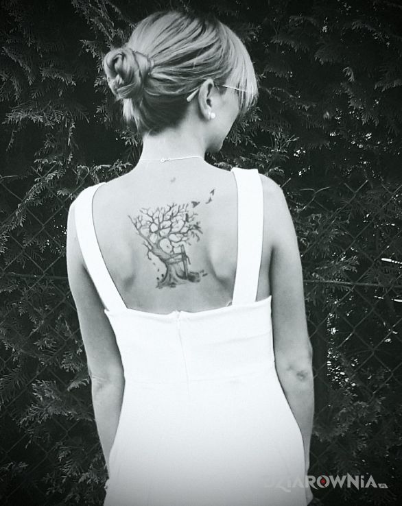 Tatuaż moja  druga  pieszczota - seksowne