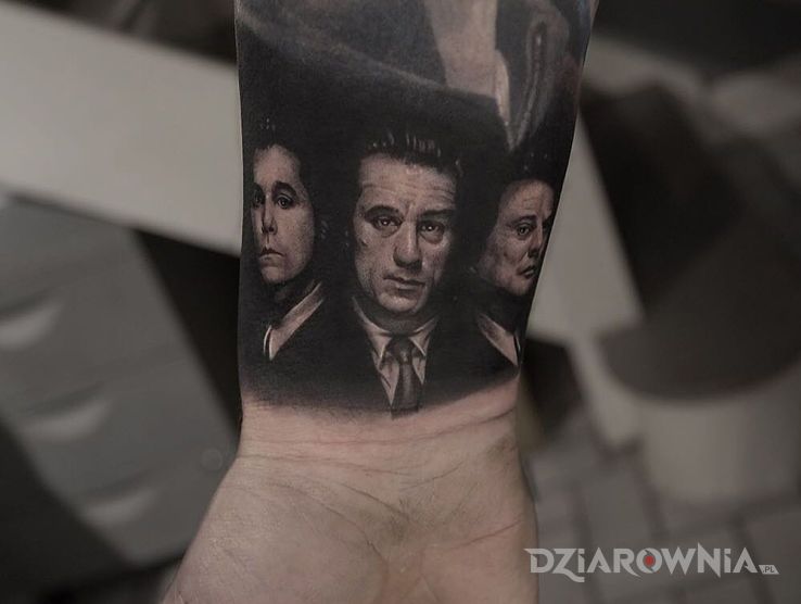 Tatuaż chłopcy z ferajny - realistyczne