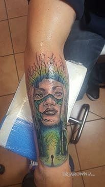 Tatuaż fantasy - 3D