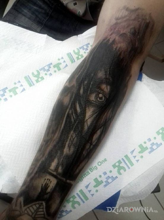 Tatuaż jeszcze jeden i pół rękawa d - realistyczne