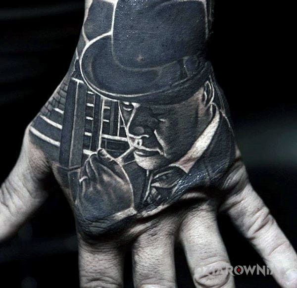 Tatuaż gangster - 3D