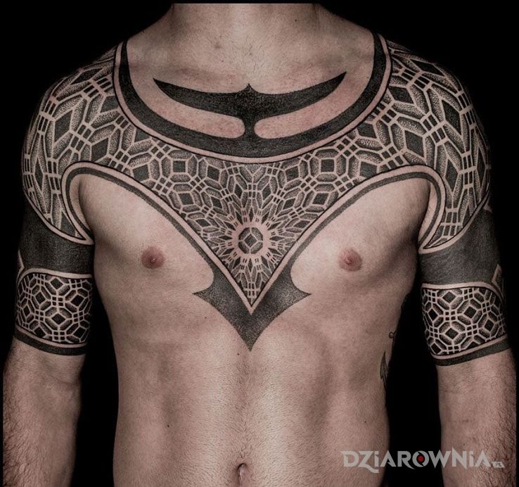 Tatuaż geometryczne wzory - pozostałe