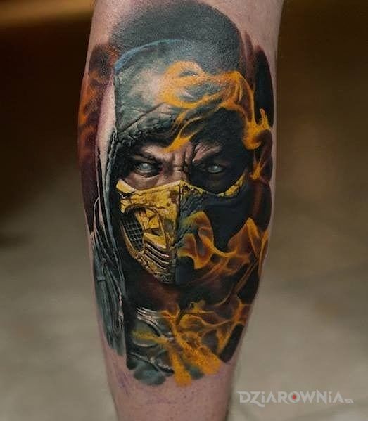 Tatuaż skorpion - postacie