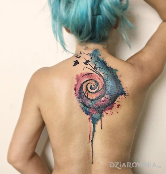 Tatuaż muszla - pozostałe